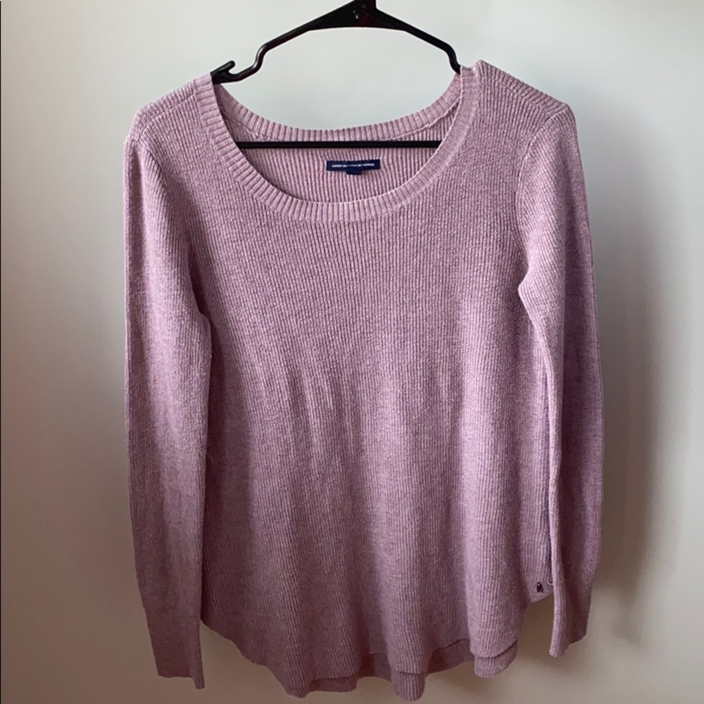 American Eagle Purple Sweater size M